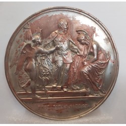 Vittorio Emanuele II (1861-1878) Medaglia per il trasferimento della capitale a Roma nel 1871 - Opus Moscetti